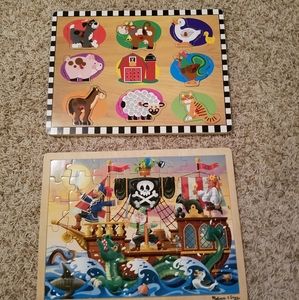 Melissa and Doug puzzles
